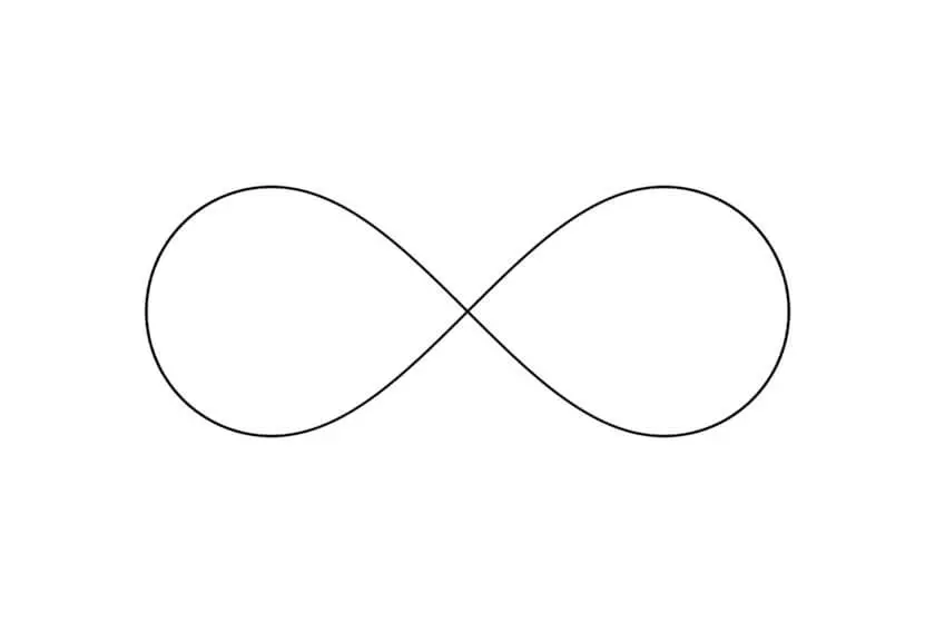 Модел Инфинити - кръгъл вълнен шал без краища